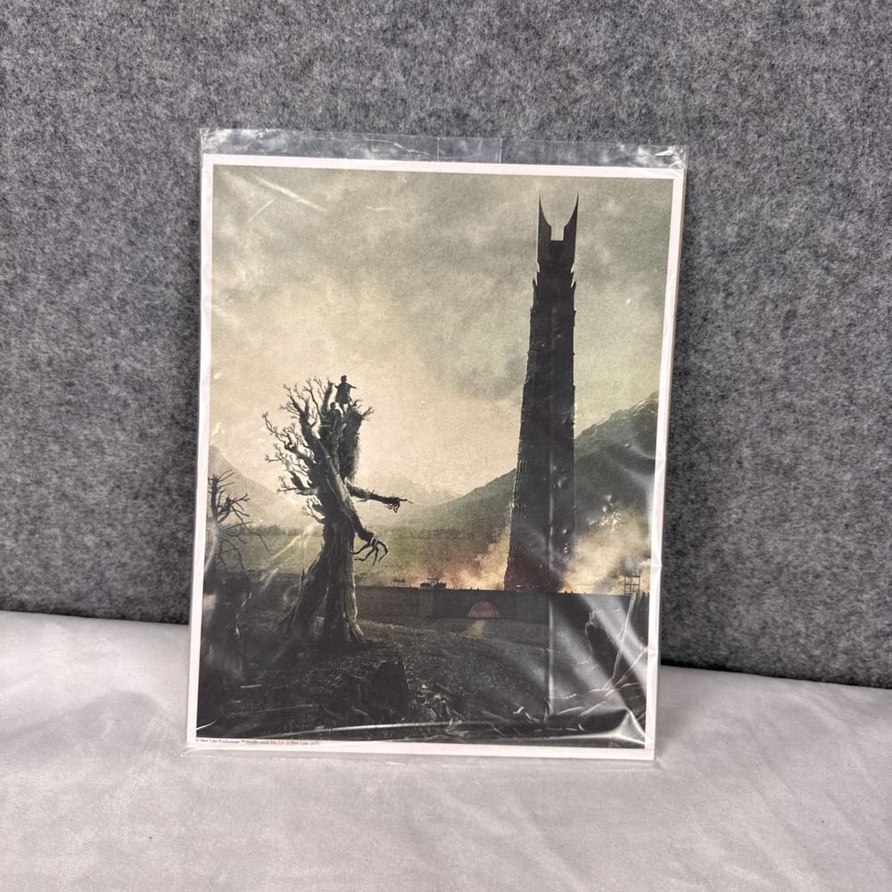 New Line Productions Lord of the Rings Treebeard Isengard Art Print 8x10 New